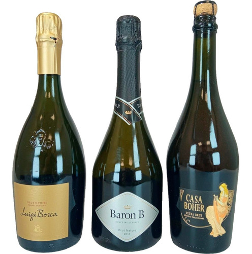 Champagne Casa Boher + Baron B + Luigi Bosca 750ml 01almacen