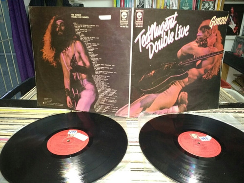 Ted Nugent Double Live Gonzo Doble Lp Lacapsula