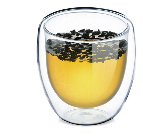 Vaso De Doble Pared Con Fondo Curvo 250 Ml.