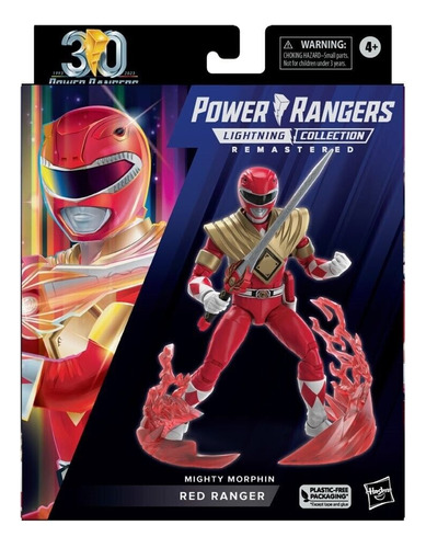 Power Rangers Lightning Remast Mighty Morphin Red Ranger
