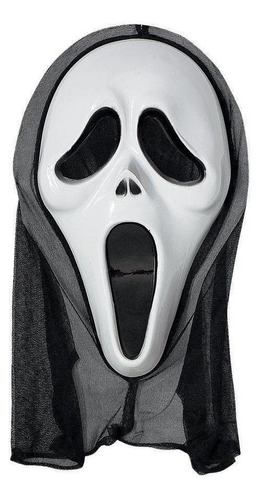 Mascara Pânico Capuz Assustadora Fantasia Festa Halloween
