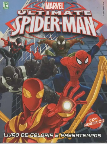 Homem Aranha Livro De Colorir, Atividades, Adesivos E Jogos Escolha A Sua Capa 