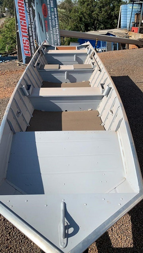 Imagem 4 de 8 de Casco Barco De Aluminio Way 600 Semi Chato