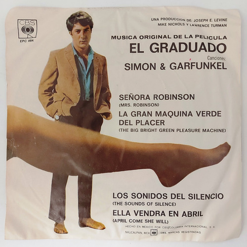 Simon & Garfunkel - El Graduado (musica Original   Single 7