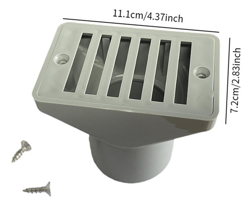 Desagüe De Piso De Piscina Salida De Desbordamiento De Agua