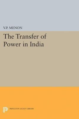 Libro Transfer Of Power In India - Vapal Pangunni Menon