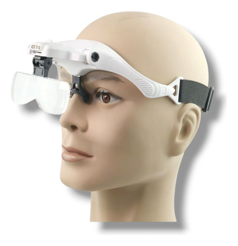 Lentes Eyeglass 4 Led Lamps Lupa Vista