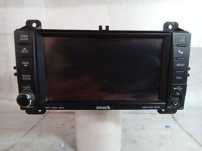 2011 Jeep Grand Cherokee Am Fm Cd Mp3 Dvd Hdd Navigation Ttb