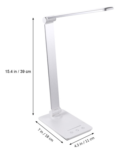 Lámpara De Escritorio Led De Protección Ocular Recargable De
