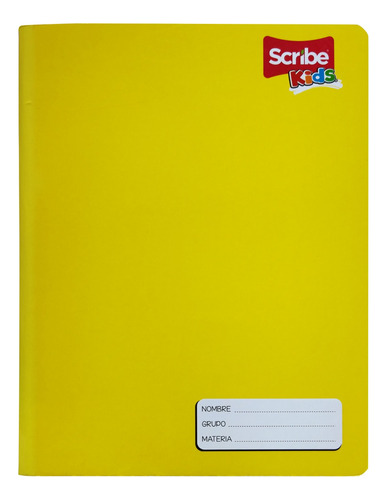 Cuaderno College Cosido Scribe Kids 2404 100 Hojas Blanco  