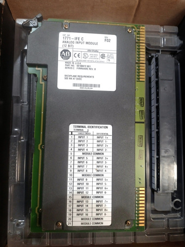 Módulo De Entrada Analógica Plc-5 Modelo 1771-ife-c Allen B