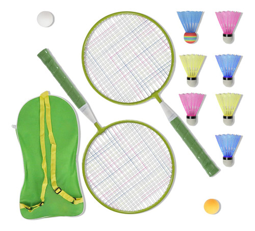 2 Raqueta Badminton Para Niño Niña Ultraligera S Patio