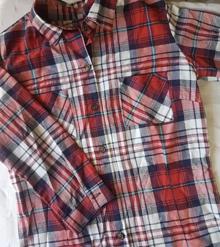 Camisa De Algodón Estampada (Usado)