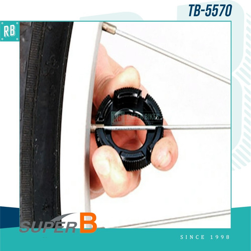 Imagen 2 de 10 de Llave Estira Rayos Bicicleta Super-b Tb-5570 - Racer Bikes