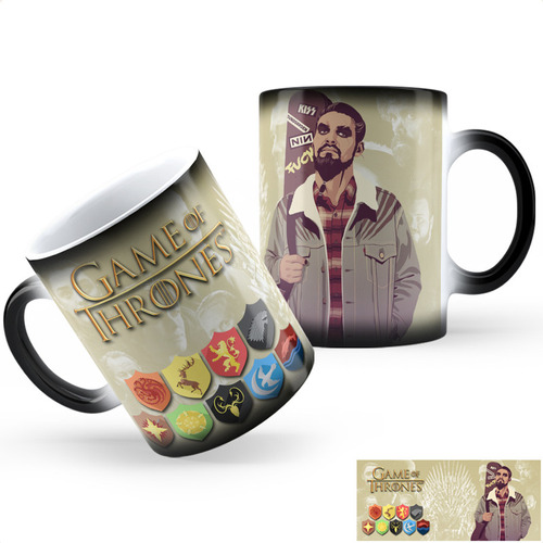 Taza Mágica Game Of Thrones - Drogo Calidad