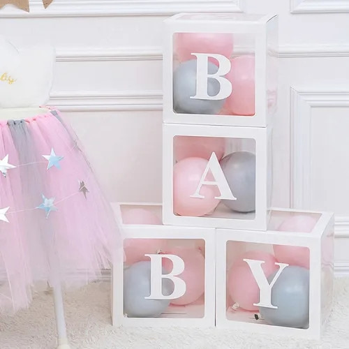 Kit De Cubos De Decoración Para Bebés De 4 Piezas