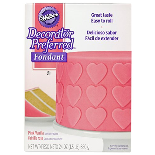 Fondant Rosa Wilton Decorator Preferred, 24 Onzas