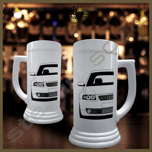 Chopp Plastico Cerveza | Audi #006 | Quattro Sport S R Line