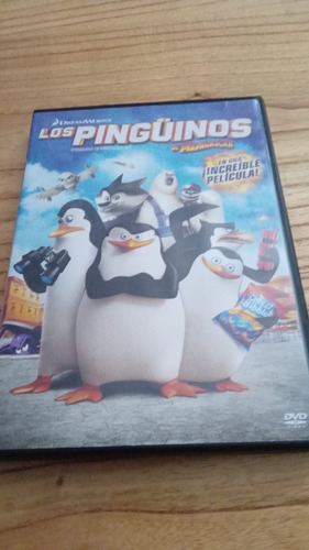 Los Pinguinos De Madagascar 2014 Dvd Original Fisico (Usado)