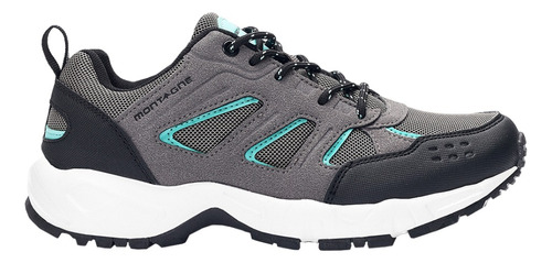 Zapatilla Trekking Montagne Fire T4 Gris Dxvida