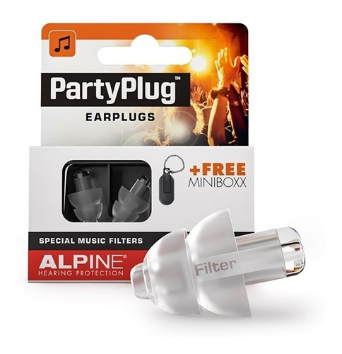 Protetor Auricular Alpine Partyplug - Escute Com Qualidade