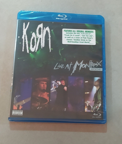 Blu-ray Korn - Live At Montremx 2004 Importado - Lacrado