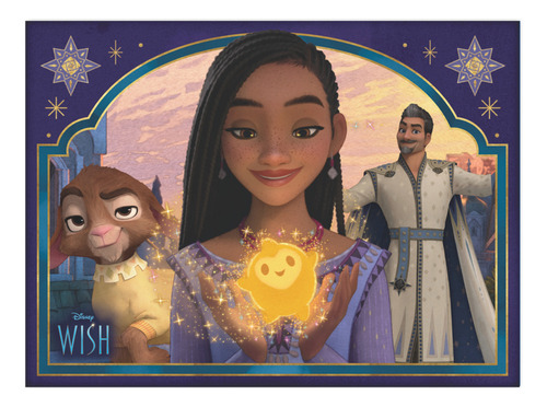 Painel Festa Wish Disney Decoração Aniversário Grande 1,40m