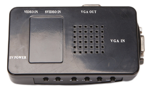 Adaptador Av A Vga 4x Convertidor Rca Vga Pc Rca Composite S