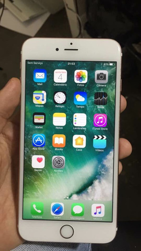 iPhone 6s Plus Rose 16gb Defeito