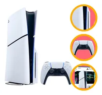 Comprar Console Ps5 Playstation 5 Slim Sony Branco E Preto 1tb - Midia Fisica Controle Sem Fio Branco + 2 Jogos (returnal & Ratchet E Clank)