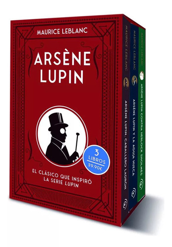 ARSENE LUPIN (ESTUCHE), de Maurice Leblanc.