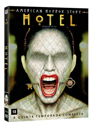 Dvd American Horror Story Hotel 5ª Temporada - 4 Discos