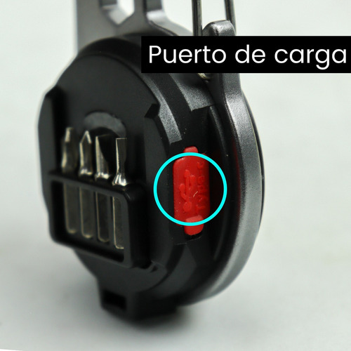 Linterna Led Llavero Portátil Lámpara Táctica Multifunción