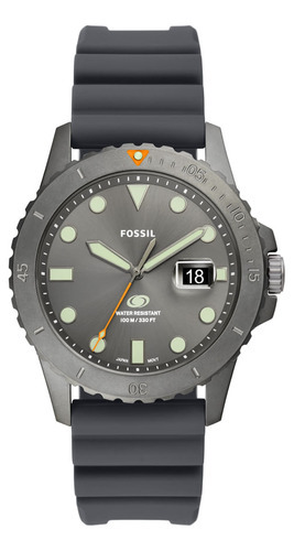 Relógio Fossil Masculino Blue Cinza - Fs5994/2cn
