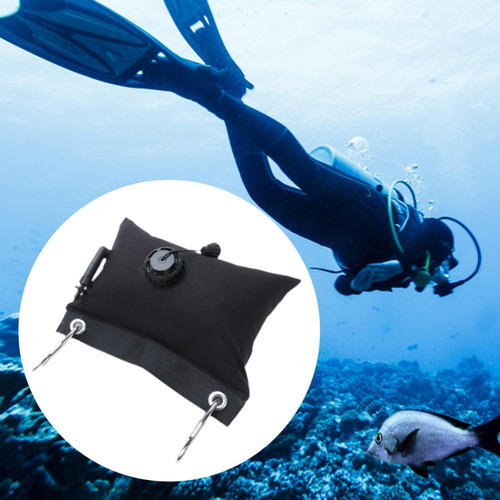 Bolsa De Flotabilidad De Buceo, Gancho Compacto Y De Doble