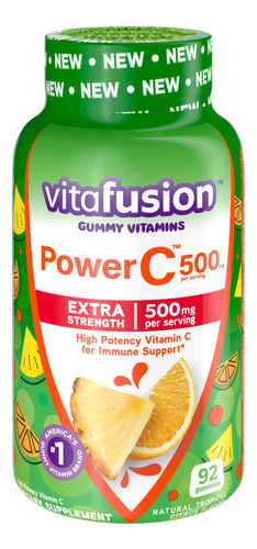 Vitafusion Extra Strength Power C Gummy Vitaminas Con Sabor