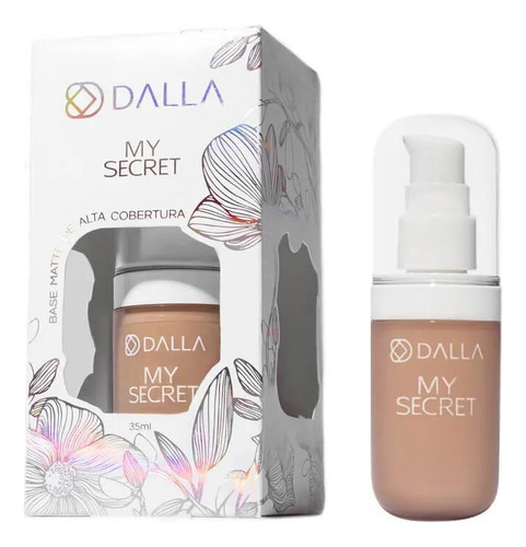 Base Líquida De Alta Cobertura My Secret - Dalla Makeup 03
