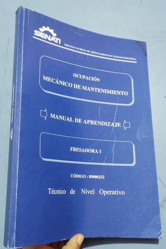 Libro Fresadora Senati