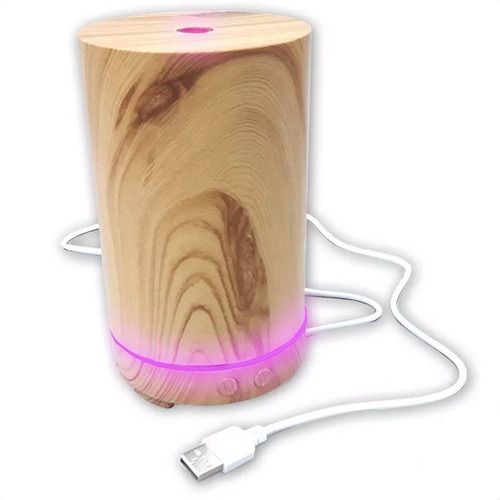 Humidificador Difusor Usb Silencioso Led Automatico Color 