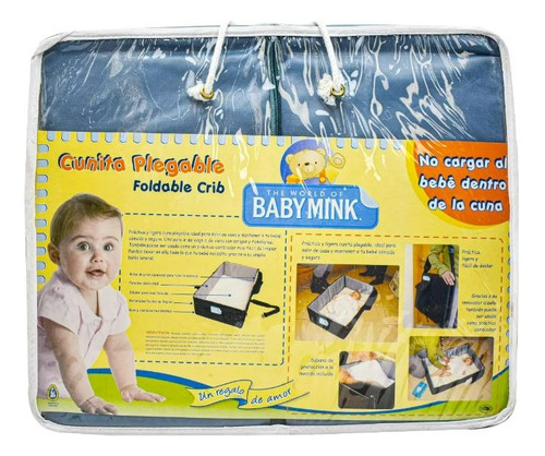 Baby Mink Cuna Portatil Cunita Plegable