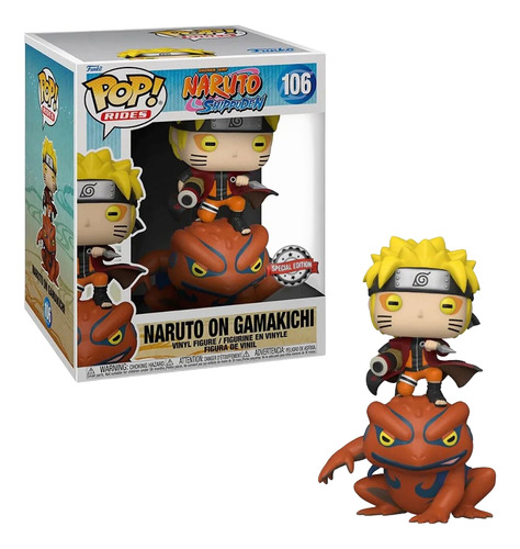 Funko Pop Rides: Naruto - Naruto Modo Sabio En Gamakichi