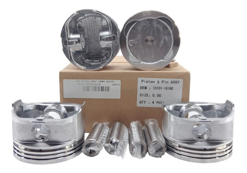 Piston Corolla Sapito Pantallita Inyeccion 1.6 1.8 7afe Std