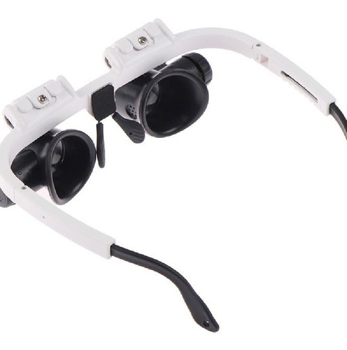 Gafas Relojero Joyero Lupa Lente Aumento 10x 15x 20x Luz Led