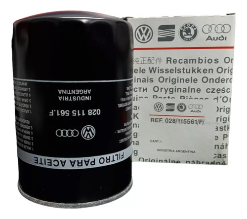 Filtro Aceite Vw Polo Gol 1.9 Sd Original