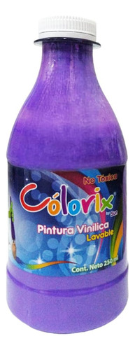 Pintura Vinilica Colorix 250ml Lila