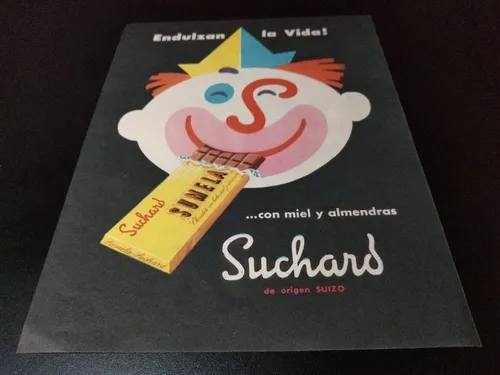comprar (pb613) Publicidad Clipping Chocolate Suchard * 1956