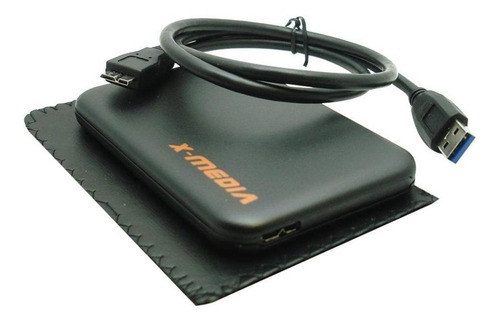 Gabinete Disco Duro X-media Xm-en2251u3-bk Sata A Usb 3.0 3
