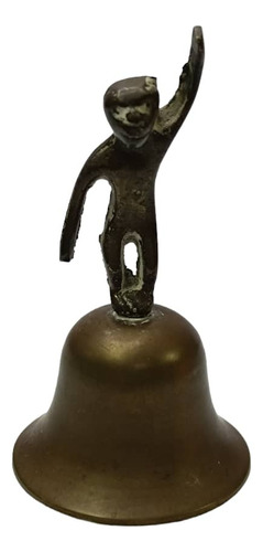 Campana De Bronce Vintage Coleccionable