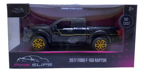 Ford F-150 Raptor 2017 Pink Slips Jada 1/32 color negro