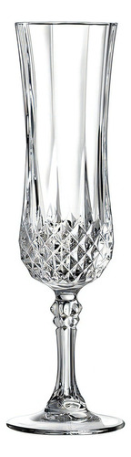 Longchamp Jogo 6 Taça Champanhe 140ml Cristal Transparente